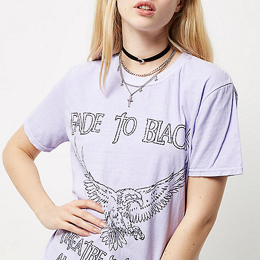 river island leather look jeans,jacques-vertuk Ireland Purple fade to black eagle print T-shirt women 702269 river island leather look jeans,jacques-vertuk Ireland Purple fade to black eagle print T-shirt women 702269