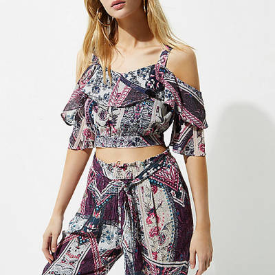river island childrens sandals,jacques-vertuk South Africa Purple floral scarf print frill crop top women 701801 river island childrens sandals,jacques-vertuk South Africa Purple floral scarf print frill crop top women 701801