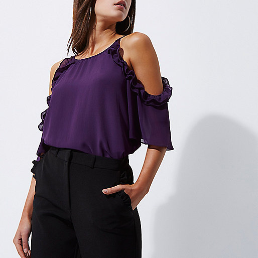 river island cover up,jacques-vertuk Sale Purple frill cold shoulder blouse women 704640 river island cover up,jacques-vertuk Sale Purple frill cold shoulder blouse women 704640