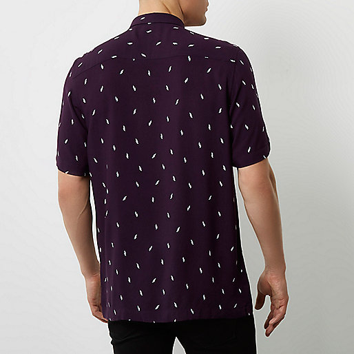 river island paris boujee coat,jacques-vertuk Outlet Purple lightning print casual shirt men 298426 river island paris boujee coat,jacques-vertuk Outlet Purple lightning print casual shirt men 298426