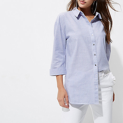 river island womens trousers,jacques-vertuk UK Purple stripe tie back oversized shirt women 700911 river island womens trousers,jacques-vertuk UK Purple stripe tie back oversized shirt women 700911