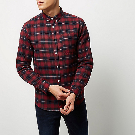 river island,jacques-vertuk South Africa Red casual check shirt men 298615 river island,jacques-vertuk South Africa Red casual check shirt men 298615