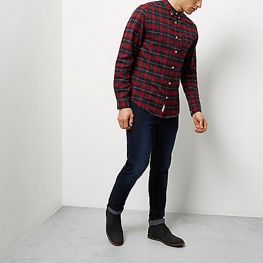 river island,jacques-vertuk South Africa Red casual check shirt men 298615 river island,jacques-vertuk South Africa Red casual check shirt men 298615