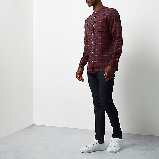 river island black fur lined boots,jacques-vertuk South Africa Red casual slim fit grandad check shirt men 296891 river island black fur lined boots,jacques-vertuk South Africa Red casual slim fit grandad check shirt men 296891