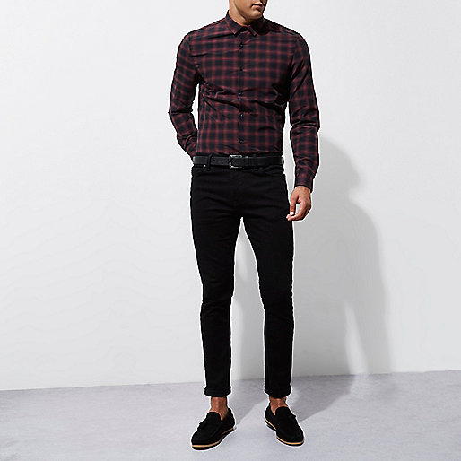 river island borg lined jacket in grey,jacques-vertuk Outlet Red check slim fit shirt men 303753 river island borg lined jacket in grey,jacques-vertuk Outlet Red check slim fit shirt men 303753
