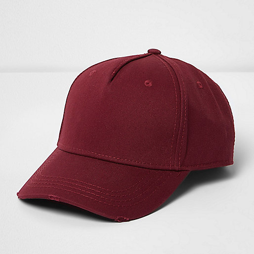 river island dylan,jacques-vertuk Official Site Red distressed baseball cap Hats Accessories men river island dylan,jacques-vertuk Official Site Red distressed baseball cap Hats Accessories men