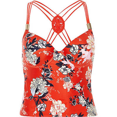 river island hold all,jacques-vertuk Shop Red floral print macrame tankini top women 698554 river island hold all,jacques-vertuk Shop Red floral print macrame tankini top women 698554