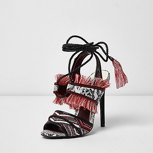 river island wide fit sliders,jacques-vertuk London Red fringed tie up sandals women 700289 river island wide fit sliders,jacques-vertuk London Red fringed tie up sandals women 700289