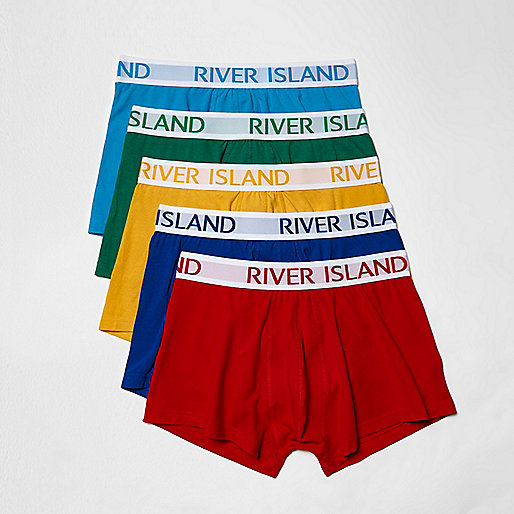 jacques-vertuk Red multi colored hipster boxers multipack 300993 men Underwear Hipsters