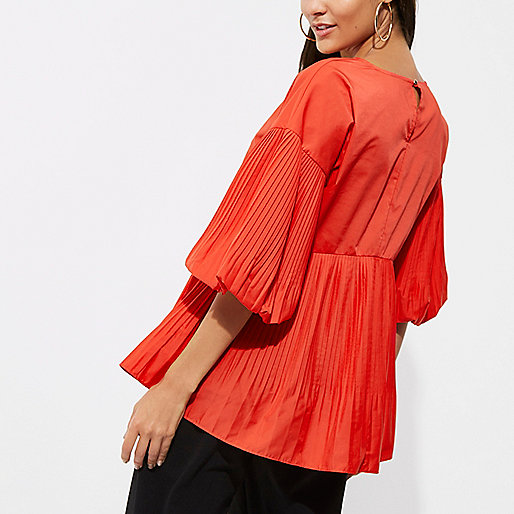 river island checked shirt,jacques-vertuk UK Red pleated V neck puff sleeve top women 705352 river island checked shirt,jacques-vertuk UK Red pleated V neck puff sleeve top women 705352