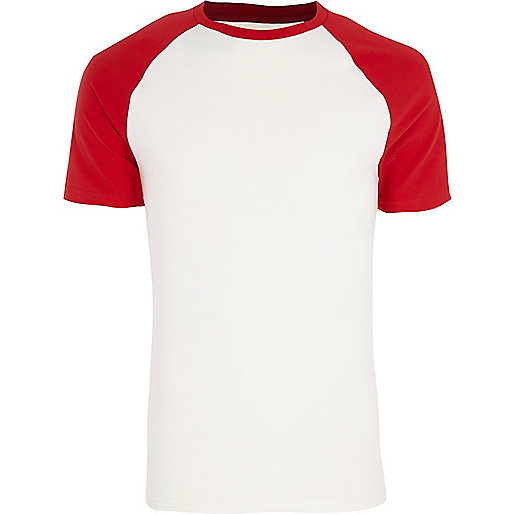 jacques-vertuk Red short raglan sleeve muscle fit T-shirt 302988 men T-Shirts / Vests T-shirts jacques-vertuk Red short raglan sleeve muscle fit T-shirt 302988 men T-Shirts / Vests T-shirts