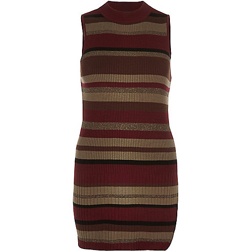 jacques-vertuk Red stripe turtleneck top 686084 women Knitwear