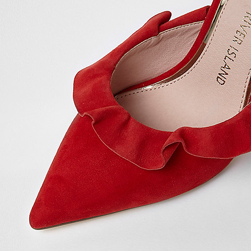 river island wellies,jacques-vertuk Ireland Red suede frill court style mules women 706032 river island wellies,jacques-vertuk Ireland Red suede frill court style mules women 706032