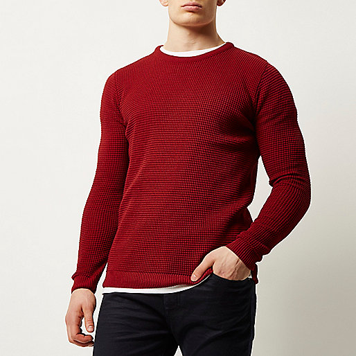 river island red floral dress,Denim Shirt Women jacques-vertuk Red waffle texture sweater Sweaters / Cardigans Sale men river island red floral dress,Denim Shirt Women jacques-vertuk Red waffle texture sweater Sweaters / Cardigans Sale men
