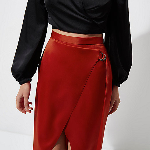 river island black boots,jacques-vertuk Outlet Red wrap front D-ring midi skirt women 707845 river island black boots,jacques-vertuk Outlet Red wrap front D-ring midi skirt women 707845