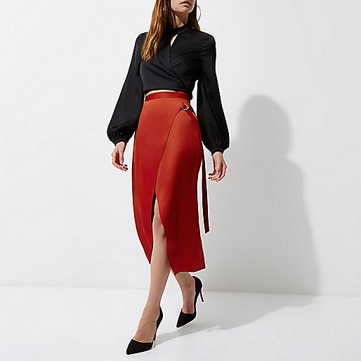 river island black boots,jacques-vertuk Outlet Red wrap front D-ring midi skirt women 707845 river island black boots,jacques-vertuk Outlet Red wrap front D-ring midi skirt women 707845