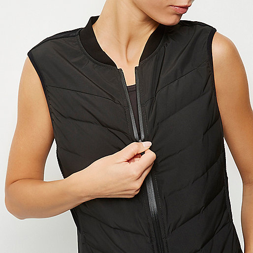 river island sequin dress purple,jacques-vertuk London RI Active black padded sports vest women 687418