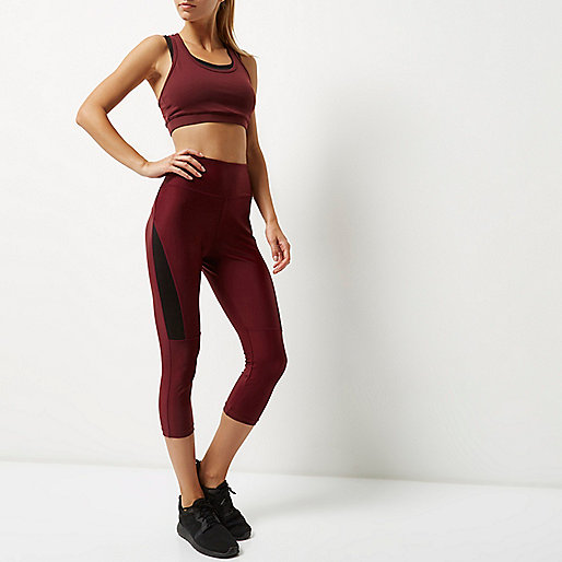 river island molly petite,jacques-vertuk At RI Active burgundy mesh sports capri leggings Pants Sale women river island molly petite,jacques-vertuk At RI Active burgundy mesh sports capri leggings Pants Sale women