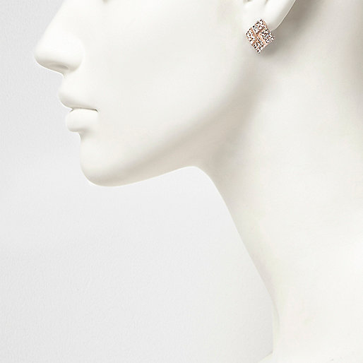 river island flat mules,jacques-vertuk Outlet Rose gold tone rhinestone stud earrings women 691438 river island flat mules,jacques-vertuk Outlet Rose gold tone rhinestone stud earrings women 691438