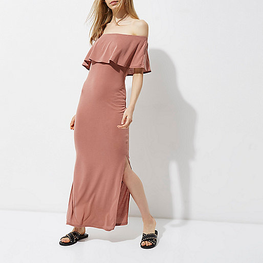 black studded sandals river island,jacques-vertuk Shop Rust frill bardot split skirt maxi dress women 701630 black studded sandals river island,jacques-vertuk Shop Rust frill bardot split skirt maxi dress women 701630