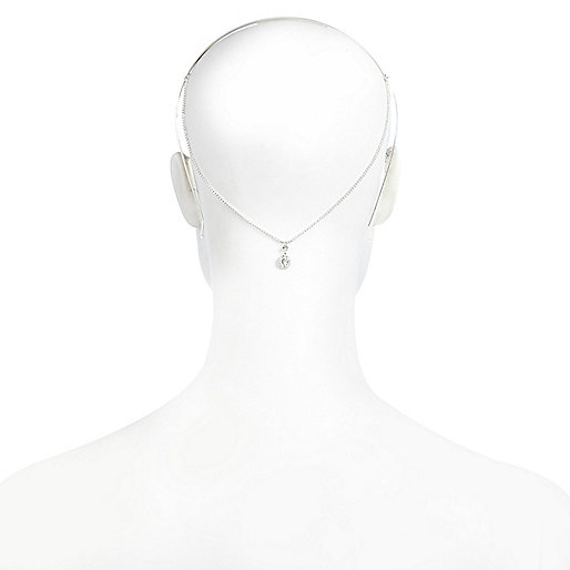 white river island cross body bag,jacques-vertuk Outlet Silver tone chain back hairband women 678511