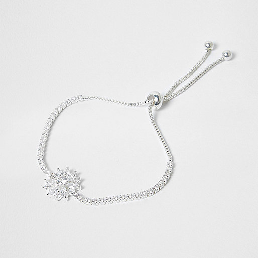 jacques-vertuk Silver tone cubic zirconia lariat bracelet 706204 women Jewellery Bracelets jacques-vertuk Silver tone cubic zirconia lariat bracelet 706204 women Jewellery Bracelets