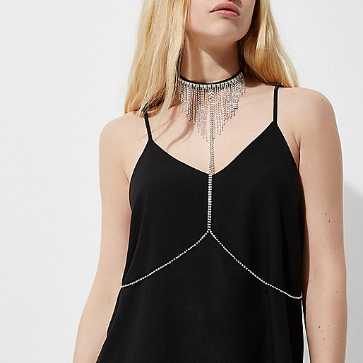 river island tote bag brown,jacques-vertuk Stores Silver tone drape choker harness body chain women 702920 river island tote bag brown,jacques-vertuk Stores Silver tone drape choker harness body chain women 702920