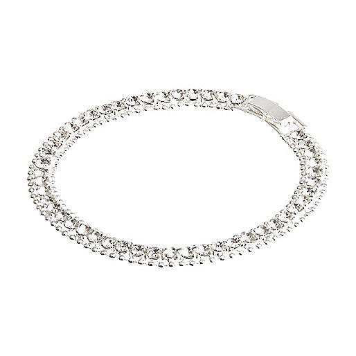 jacques-vertuk Silver tone rhinestone encrusted bracelet 674054 women Jewellery Bracelets jacques-vertuk Silver tone rhinestone encrusted bracelet 674054 women Jewellery Bracelets