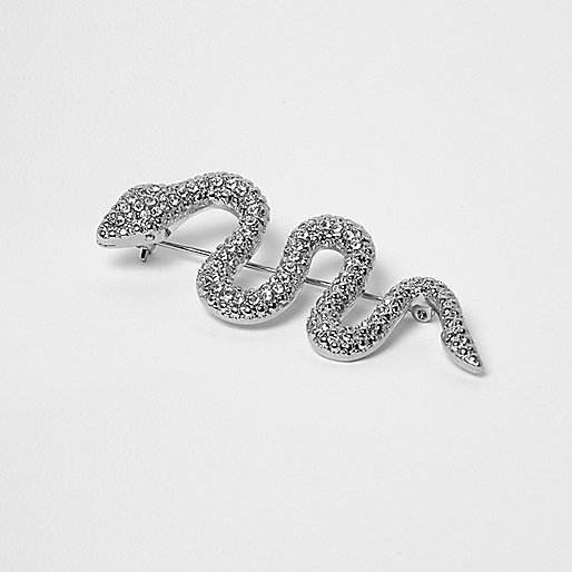 jacques-vertuk Silver tone rhinestone snake brooch 705550 women Jewellery Body Jewellery & Harnesses jacques-vertuk Silver tone rhinestone snake brooch 705550 women Jewellery Body Jewellery & Harnesses
