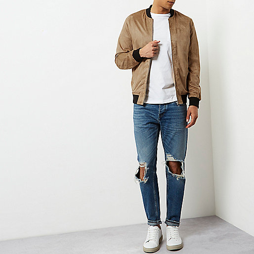 river island boots sale,jacques-vertuk UK Sale Stone faux suede bomber jacket men 300066 river island boots sale,jacques-vertuk UK Sale Stone faux suede bomber jacket men 300066