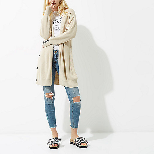 river island high waisted,jacques-vertuk Camel Skirt Stone knit longline button side cardigan Knitwear Sale women river island high waisted,jacques-vertuk Camel Skirt Stone knit longline button side cardigan Knitwear Sale women