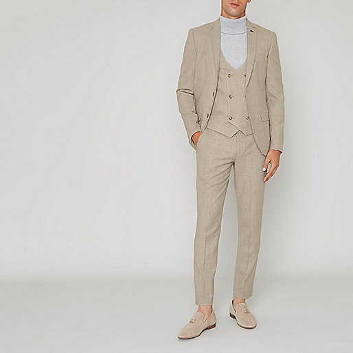 river island black duffle bag,jacques-vertuk UK Sale Stone skinny fit suit pants men 300924 river island black duffle bag,jacques-vertuk UK Sale Stone skinny fit suit pants men 300924
