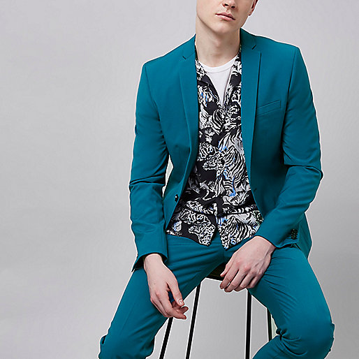 river island shopper grey,jacques-vertuk Outlet Teal blue skinny fit suit jacket men 299192 river island shopper grey,jacques-vertuk Outlet Teal blue skinny fit suit jacket men 299192