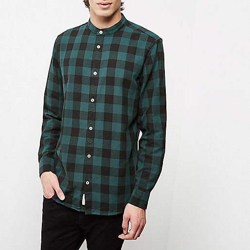river island coat size 10,jacques-vertuk UK Sale Teal casual check grandad shirt men 297047 river island coat size 10,jacques-vertuk UK Sale Teal casual check grandad shirt men 297047