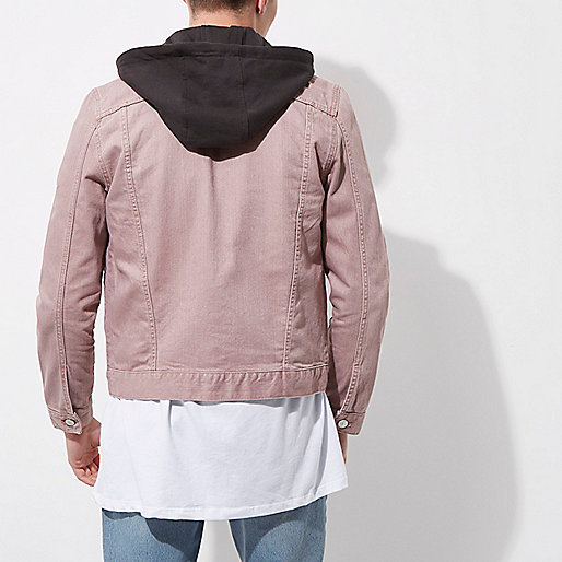 feather dress river island,jacques-vertuk Stores Washed pink hooded denim jacket men 302337 feather dress river island,jacques-vertuk Stores Washed pink hooded denim jacket men 302337