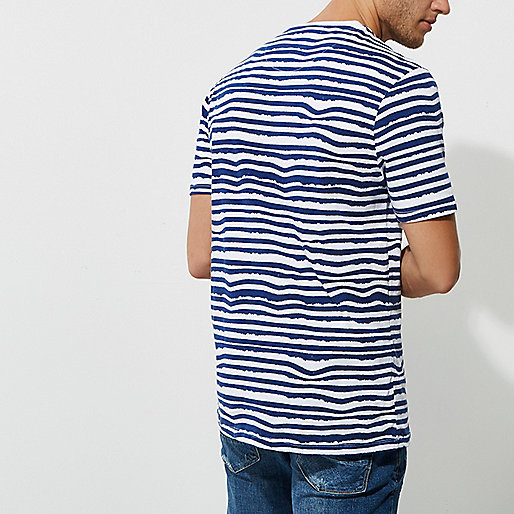 mens river island skinny stretch jeans,jacques-vertuk London White and blue stripe photo print T-shirt men 302072 mens river island skinny stretch jeans,jacques-vertuk London White and blue stripe photo print T-shirt men 302072
