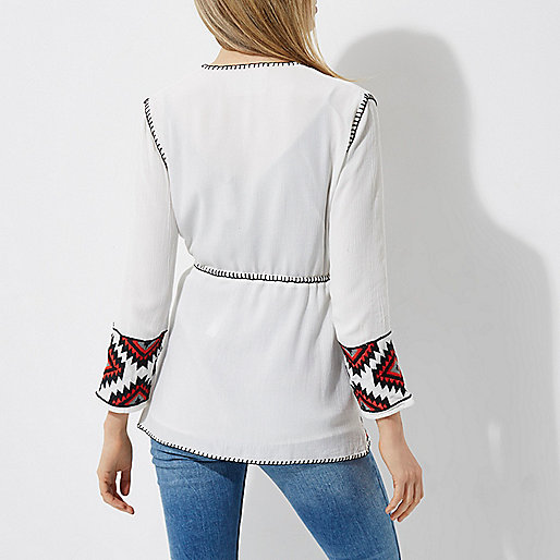 long coats womens river island,jacques-vertuk UK White and red aztec embroidered kimono women 699170 long coats womens river island,jacques-vertuk UK White and red aztec embroidered kimono women 699170