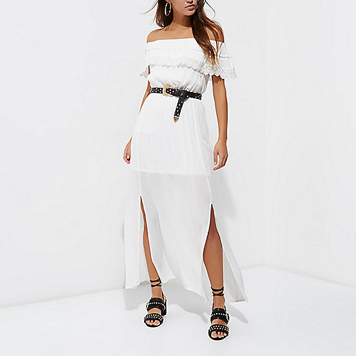 river island gold star dress,jacques-vertuk Online White bardot frill maxi dress women 703281 river island gold star dress,jacques-vertuk Online White bardot frill maxi dress women 703281
