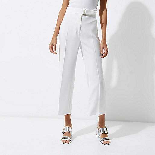 river island edge lane,jacques-vertuk Online White buckle waist pants women 703104 river island edge lane,jacques-vertuk Online White buckle waist pants women 703104