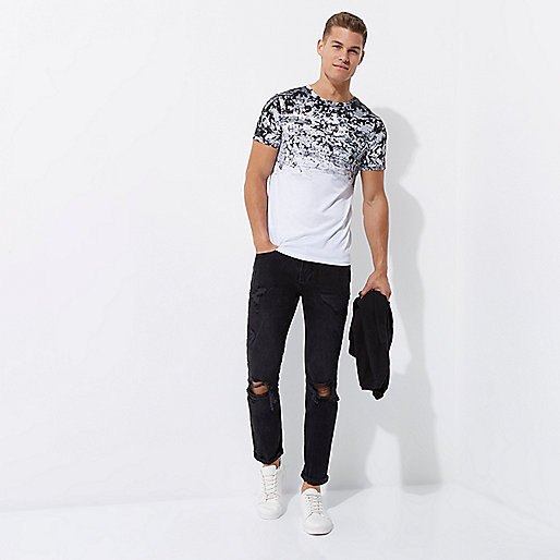 river island patent boots,jacques-vertuk In London White camo print fade muscle fit T-shirt T-shirts T-Shirts / Tanks men river island patent boots,jacques-vertuk In London White camo print fade muscle fit T-shirt T-shirts T-Shirts / Tanks men