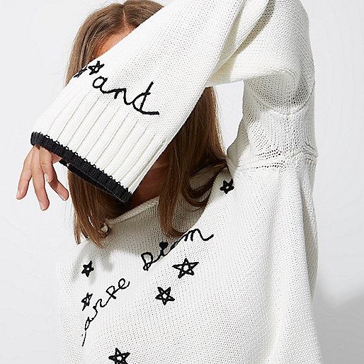 river island navy trainers,jacques-vertuk Clothes For Kids White carpe diem balloon sleeve sweater Sweaters Knitwear women river island navy trainers,jacques-vertuk Clothes For Kids White carpe diem balloon sleeve sweater Sweaters Knitwear women