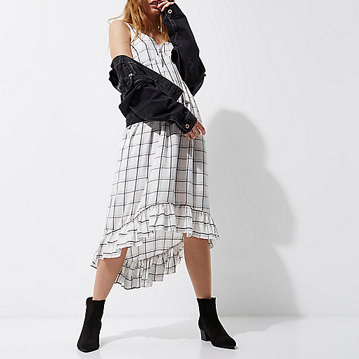 river island leopard print tote bag,Buy jacques-vertuk White check frill hem maxi slip dress Slip / Cami Dresses Dresses women river island leopard print tote bag,Buy jacques-vertuk White check frill hem maxi slip dress Slip / Cami Dresses Dresses women