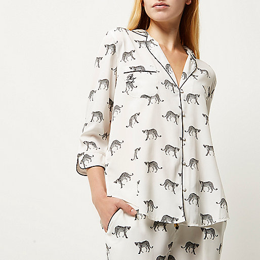 leather blazer river island,jacques-vertuk Ireland White cheetah print pajama shirt women 688402 leather blazer river island,jacques-vertuk Ireland White cheetah print pajama shirt women 688402