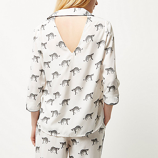 leather blazer river island,jacques-vertuk Ireland White cheetah print pajama shirt women 688402 leather blazer river island,jacques-vertuk Ireland White cheetah print pajama shirt women 688402