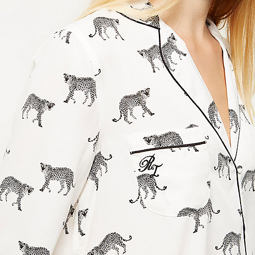 leather blazer river island,jacques-vertuk Ireland White cheetah print pajama shirt women 688402 leather blazer river island,jacques-vertuk Ireland White cheetah print pajama shirt women 688402