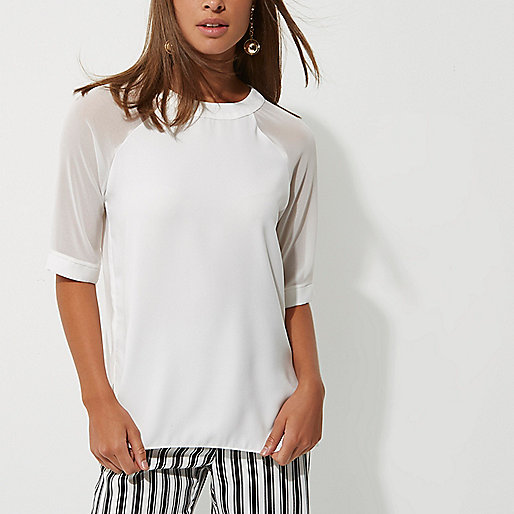 river island jumper sale,jacques-vertuk Outlet White chiffon sleeve top women 701562 river island jumper sale,jacques-vertuk Outlet White chiffon sleeve top women 701562