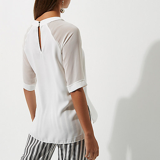 river island jumper sale,jacques-vertuk Outlet White chiffon sleeve top women 701562 river island jumper sale,jacques-vertuk Outlet White chiffon sleeve top women 701562
