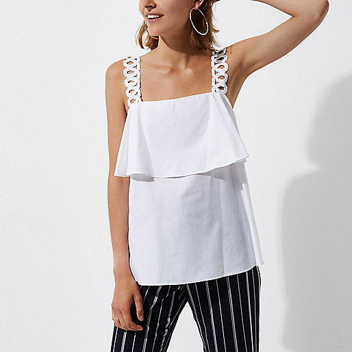 river island fluffy bag,jacques-vertuk UK Sale White crochet shoulder strap top women 707572 river island fluffy bag,jacques-vertuk UK Sale White crochet shoulder strap top women 707572