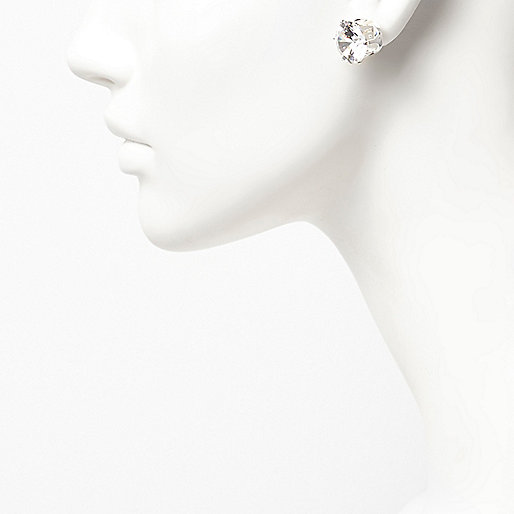river island kleid asos,I jacques-vertuk White crystal stud earrings Earrings Jewelry women river island kleid asos,I jacques-vertuk White crystal stud earrings Earrings Jewelry women