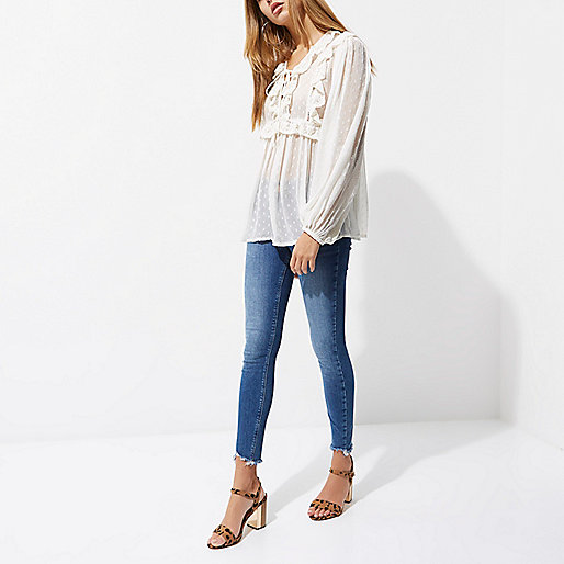river island shift dress,jacques-vertuk Ireland White dobby mesh lace frill top women 702865 river island shift dress,jacques-vertuk Ireland White dobby mesh lace frill top women 702865